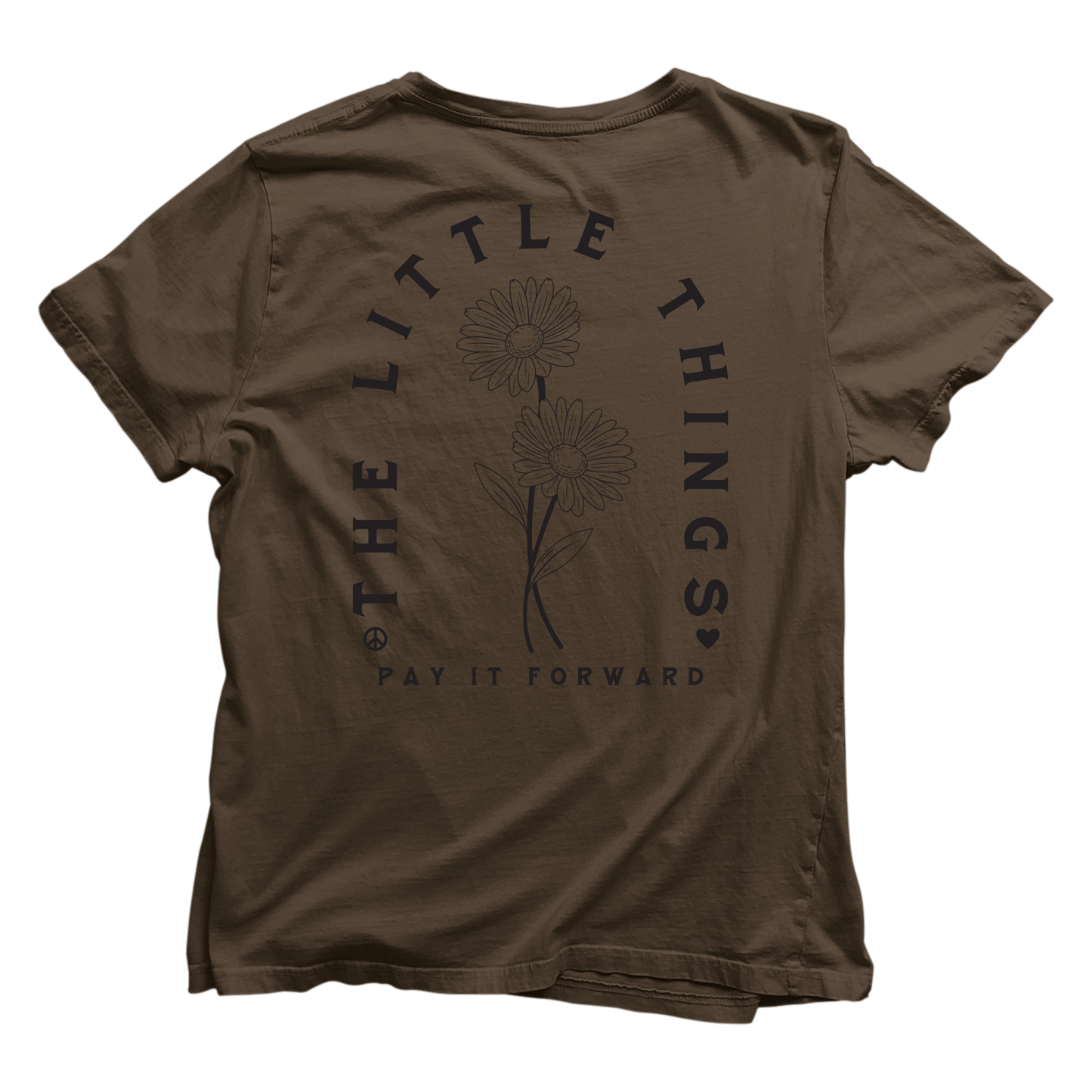 Brown - Logo Tee