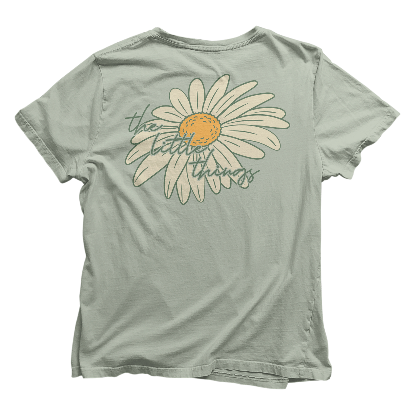 Daisy T-shirt - Sage